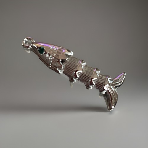 Vintage silver articulated - silver,