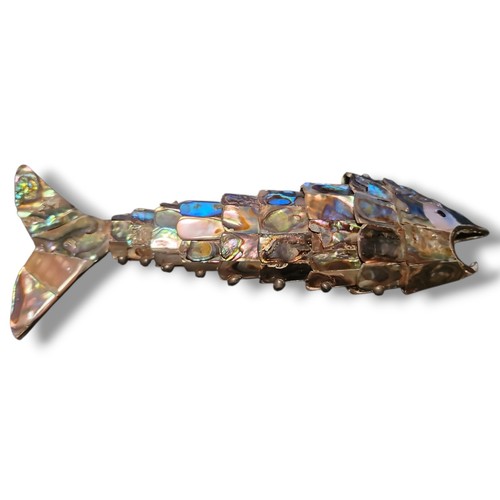 Vintage abalone articulated - vintage,