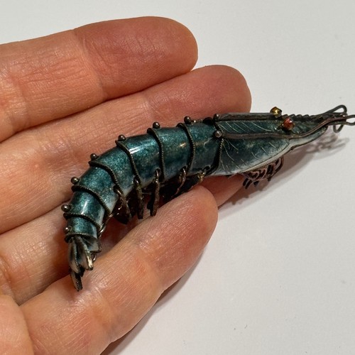 Vtg articulated krill - articulated, shrimp