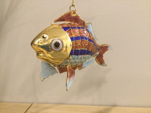 Vtg cloisonné - 5”,